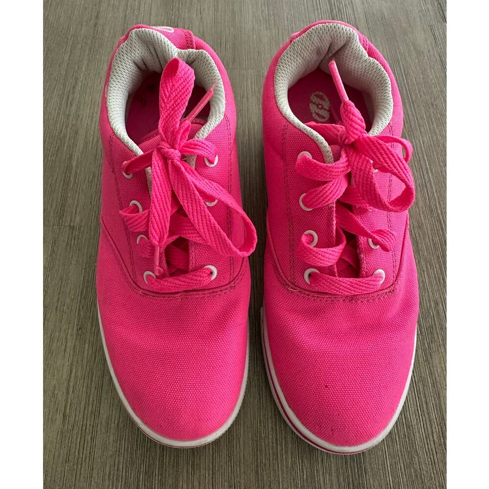 Heelys Launch Skate Shoes Youth Sz 5 Women’s Size 5.5 Hot Pink Low Tops